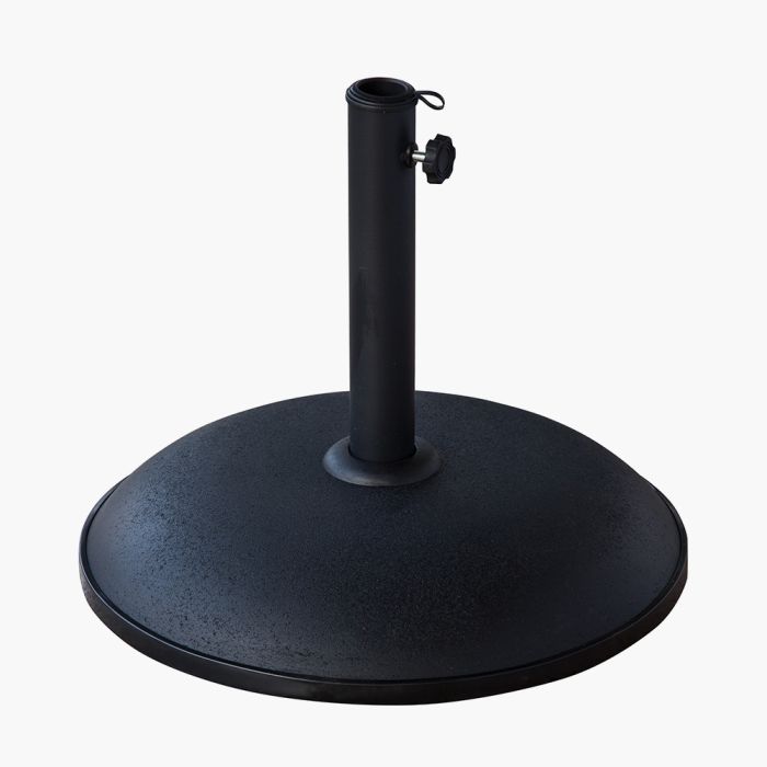 Piemonte Black Concrete 25kg Parasol Base