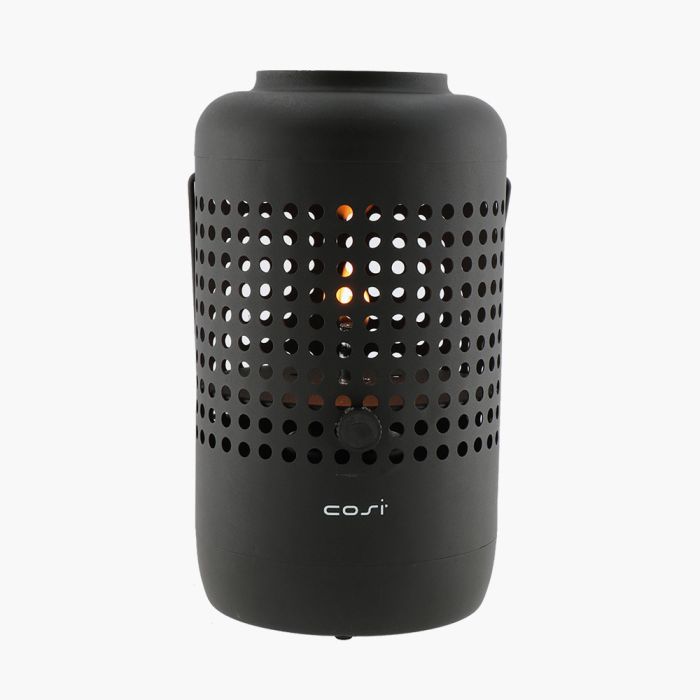 Cosiscoop Drop Gas Fire Lantern - Black