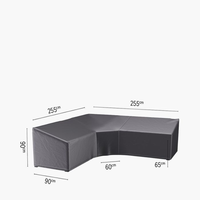 Corner Lounge Aerocover Weather Cover Trapeeze 255x255x90x65x90cm