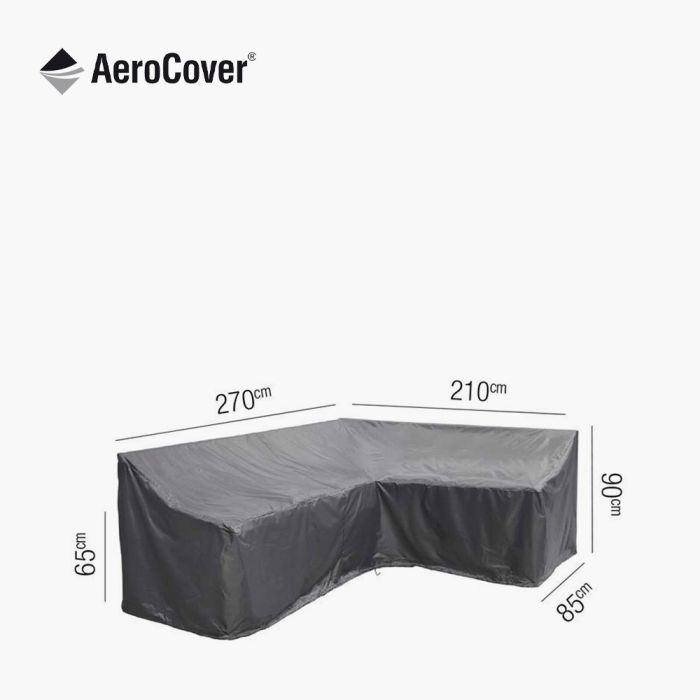 Outdoor Seating Set Aerocover Long Left Cover 270x210x85x65x90cm