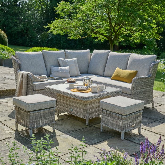 Vienna Mini Corner Lounge Set Beige