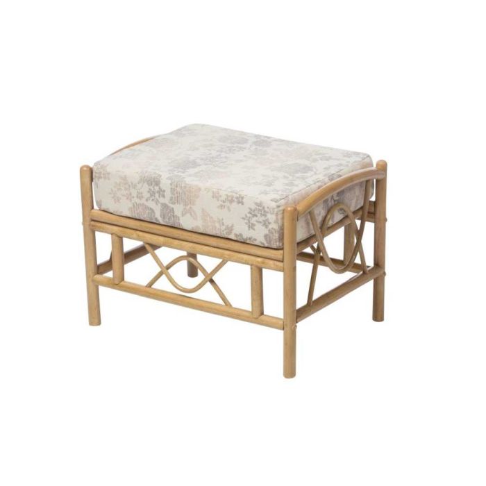 Bali Footstool - Light Oak