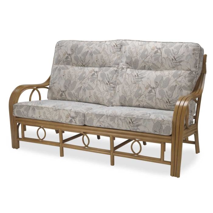 Madrid 3 Seat Sofa - Light Oak