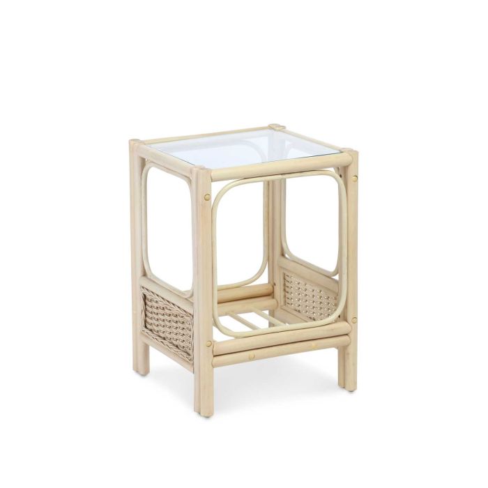 Vale Lamp Table Natural Wash