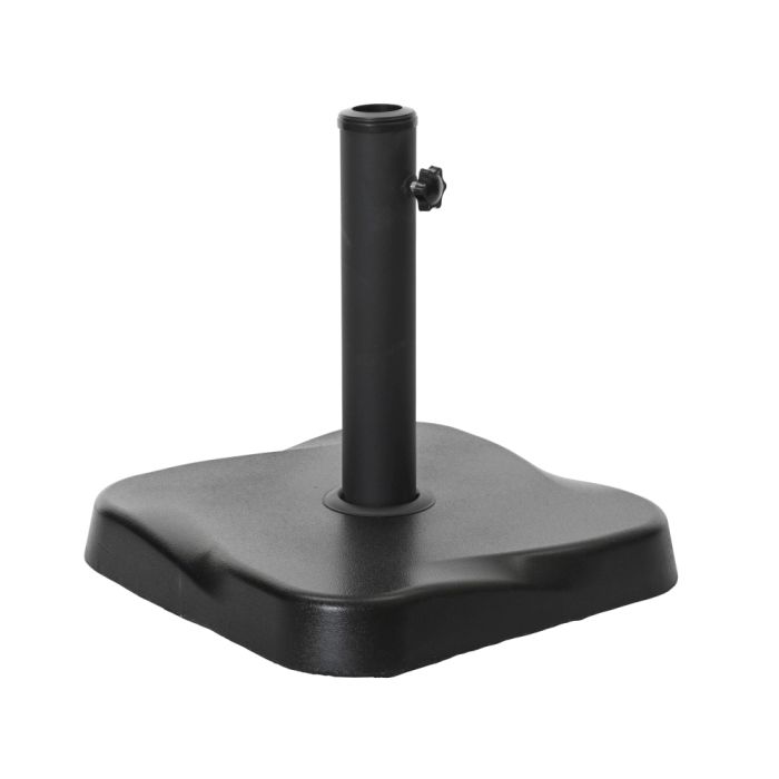 Calder 15kg Black Concrete Parasol Base 