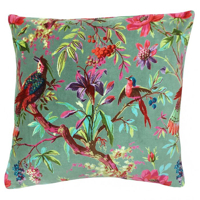 Paradise Velvet Cushion