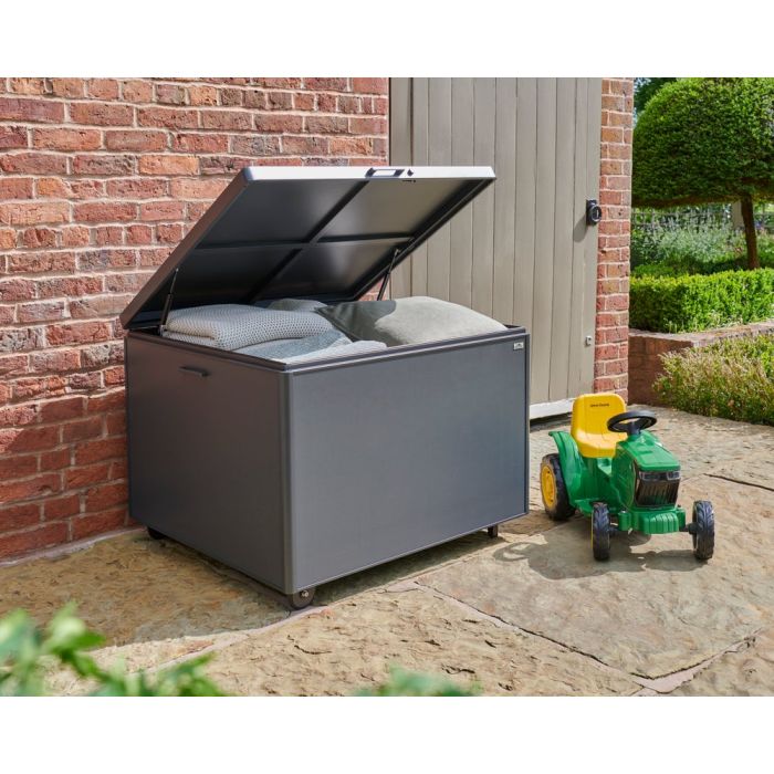 Royce Medium Anthracite Storage Box