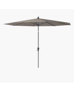 Platinum Riva Premium 300cm Round Havana Taupe Parasol