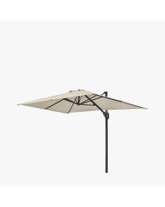 Platinum Voyager T1 Cantilever Parasol 300x200x241cm. Champagne Canopy
