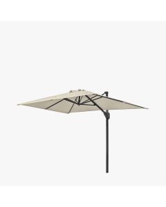 Platinum Voyager T1 Cantilever Parasol 300x200x241cm. Champagne Canopy Polyester 220g/m2