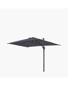 Platinum Voyager T1 Cantilever Parasol 300x200x241cm. Anthracite Canopy Polyester 220g/m2