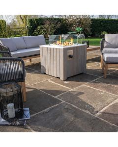 Cosicube 70 Gas Fire Pit Table - Grey