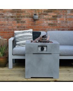 Cosibrixx 60 Gas Fire Pit Table - Concrete