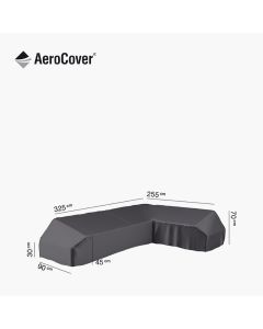 Aerocover Left Hand 325x255x90xH30/45/70cm high