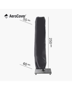 Free Arm Parasol Aerocover 250 x 55/60