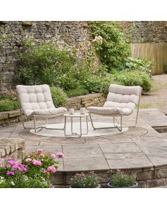 Clermont 2 Seat Lounging Set Putty