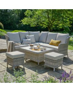 Vienna Mini Corner Lounge Set Beige