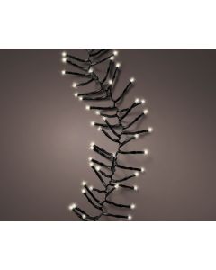 192 LED Outdoor Cluster lights Warm White with 8 Functions