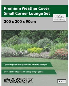 Premium Small Corner Lounge Set Weathercover