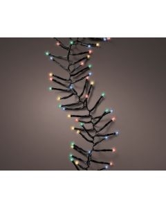 192  LED Outdoor Cluster Lights Multi Colour with 8 Functions