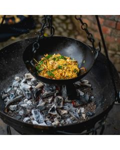 Kadai Cooking Bowl with 3 Chains