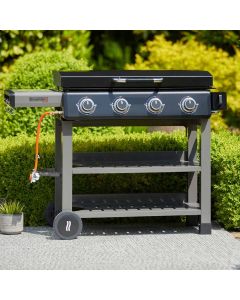 Grillstream SmashGrill 4 Burner - Matt Black