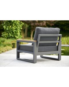 Life Soho Corner Lounge Set With Arms - Lava Frame