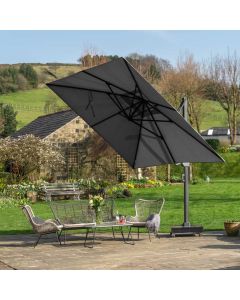 Icon T1 Cantilever Parasol 400x300cm Rectangular - 2 Colours