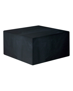 Small Square Casual Dining Set Cover Black