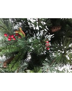 Wintry Pine 48"  Artificial Wreath with Cones/Berries