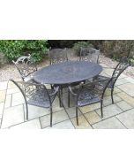 Georgia Oval 6 Seat Set